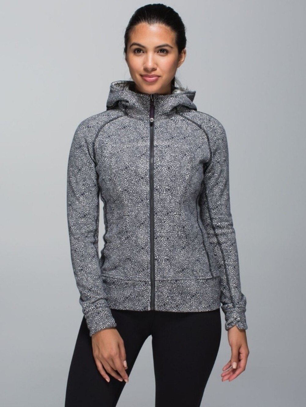 lululemon Scuba Hoodie Gray Hooded Zip-Up Jacket